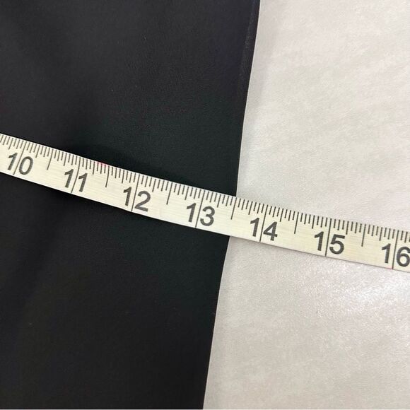 Vintage 90s Betsy & Adam Black Draped Spaghetti Strap Formal Prom Maxi Dress - Picture 10 of 12